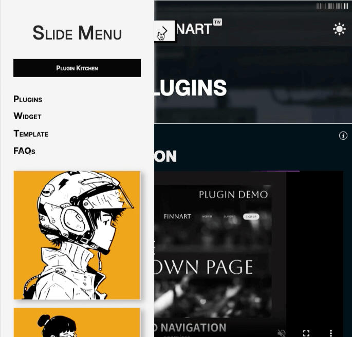 Slide Menu Slide Menu
